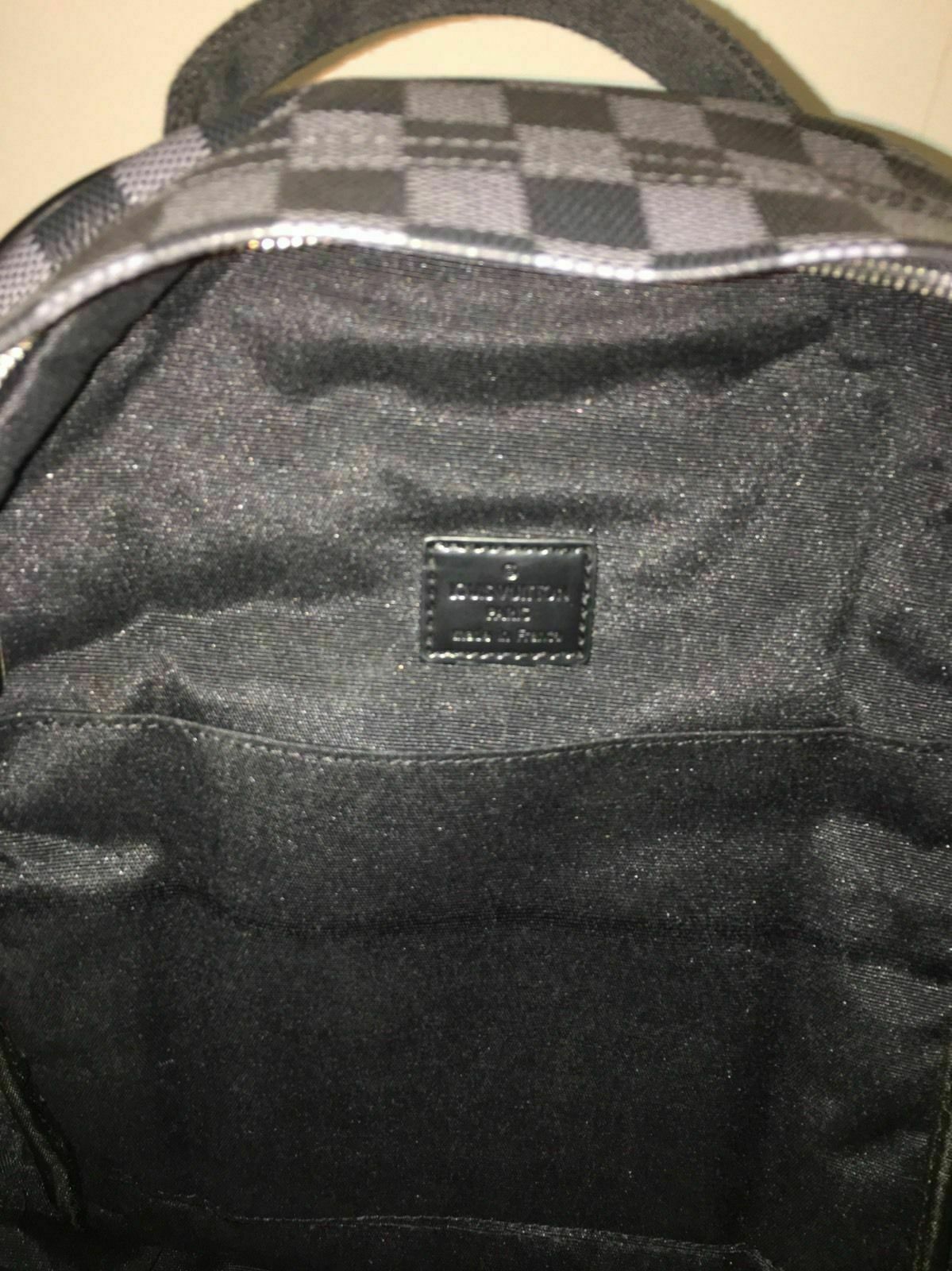 Louis Vuitton Damier MICHAEL Backpack Black Men's Travel Bag