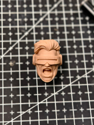 1/6 1/12 1/18 Cyclops Head Sculpt Carved For Male Action Figure Body Toys