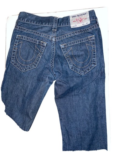 パンツ TRUE RELIGION 28x33 dab flexwitme True Religion Womens 28 Jeans Disco Billy Big T Blue Tag