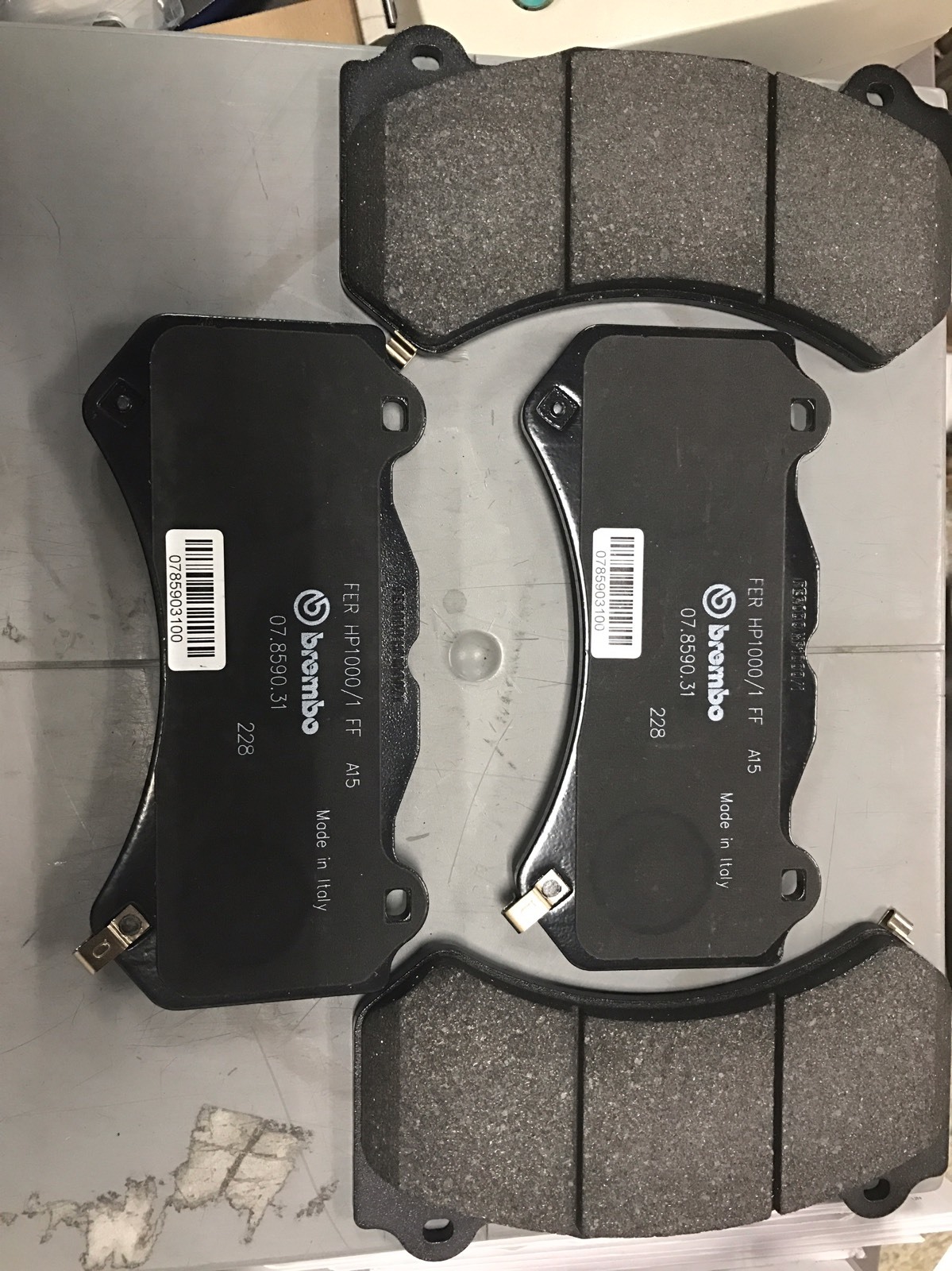 OEM GM Original Equipment Brembo 6 