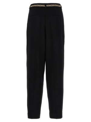Pre-owned Michael Kors High-waisted Pants In Black