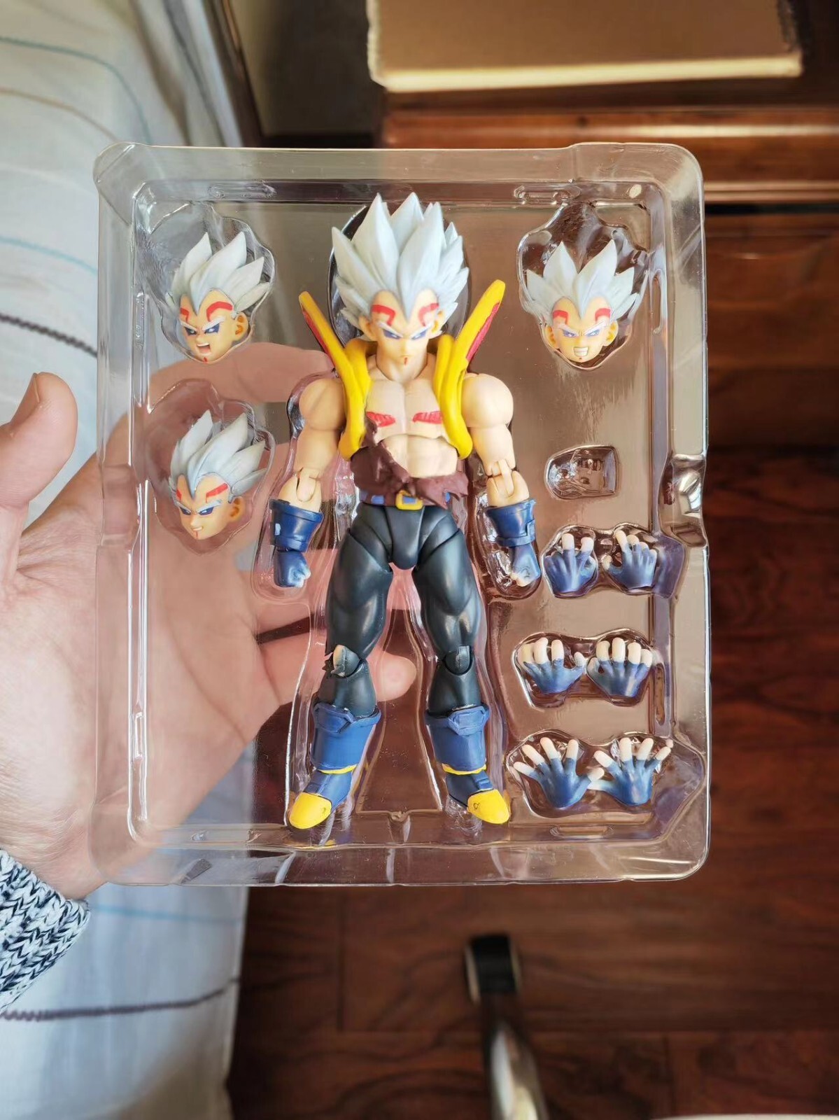 custom dragonball vegeta and baby shf figure | eBay
