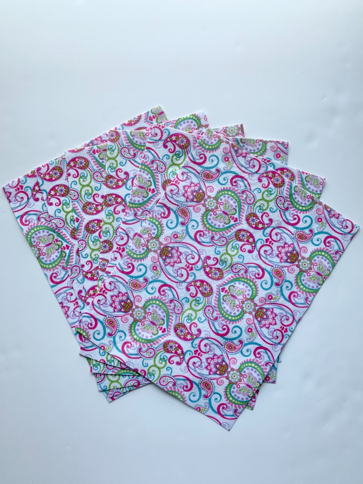 Feltables Soft Felt Light Paisley 6 pack