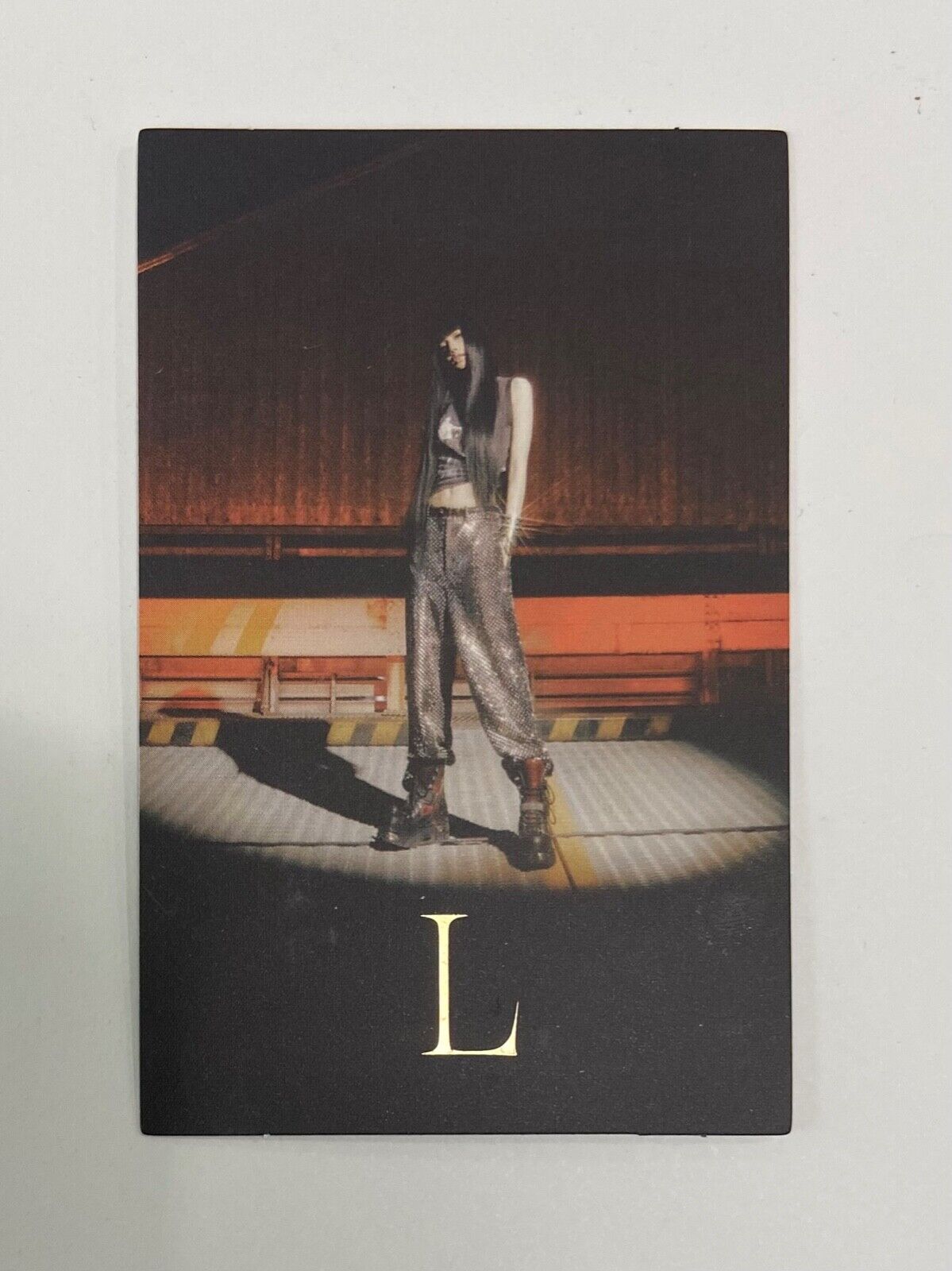 BLACKPINK LISA - LALISA First Single Album Gold Photocard PC BLACKPINK LISA - LALISA First Single Album Gold Photocard PC