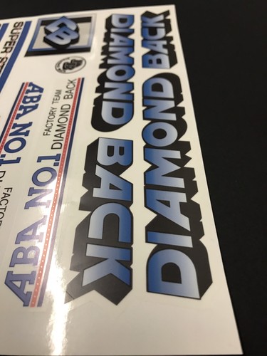 diamondback bmx decals