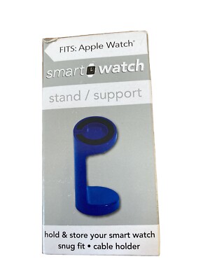 Smart Watch 38mm & 42mm Stand/ Support For Apple Watch Blue