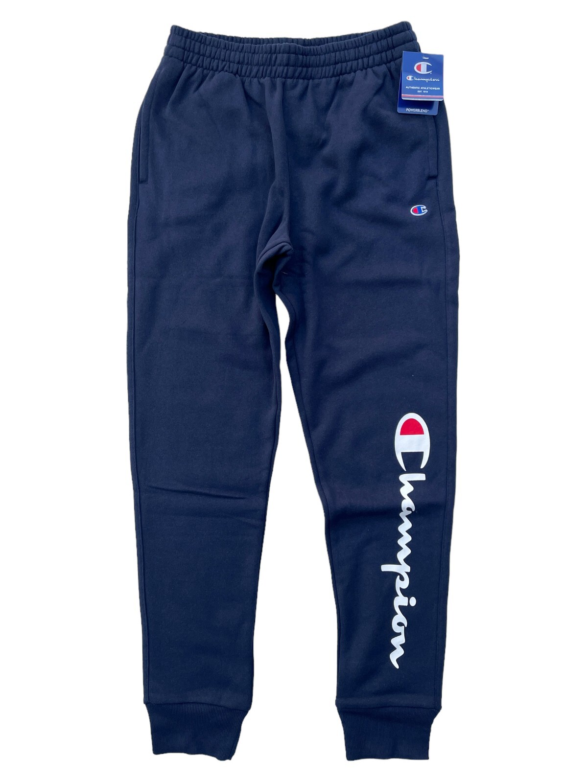 Navy blue champion joggers hotsell