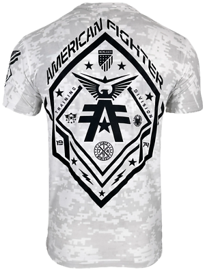 American Fighter Men's T-Shirt Yardley Premium Athletic White XS-4XL