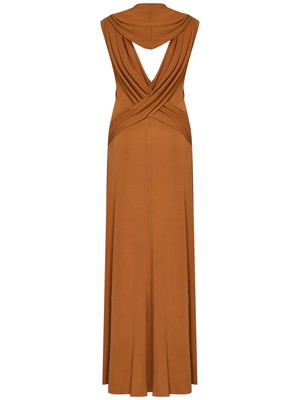 Pre-owned Alberta Ferretti Long Dress In C