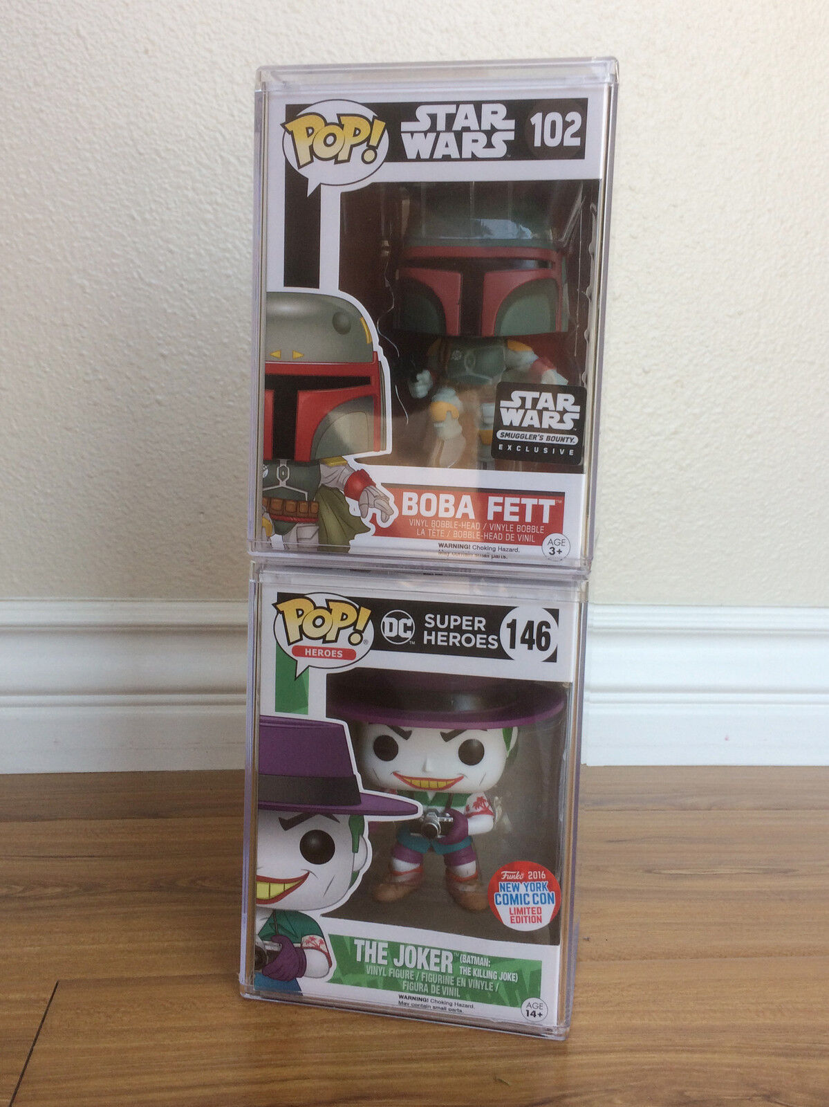 funko pop stacks hard plastic protector case