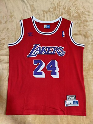 Adult Los Angeles Lakers 24 Top Shirt Stitched S-2XL Classic/ Vintage Edition