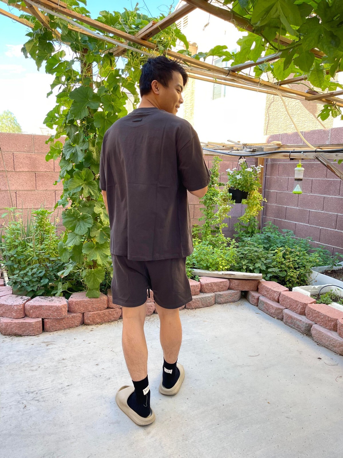 FOG SET FOG ETERNAL T-SHIRT & SHORT 1977 / BLACK / SIZE S, M, L