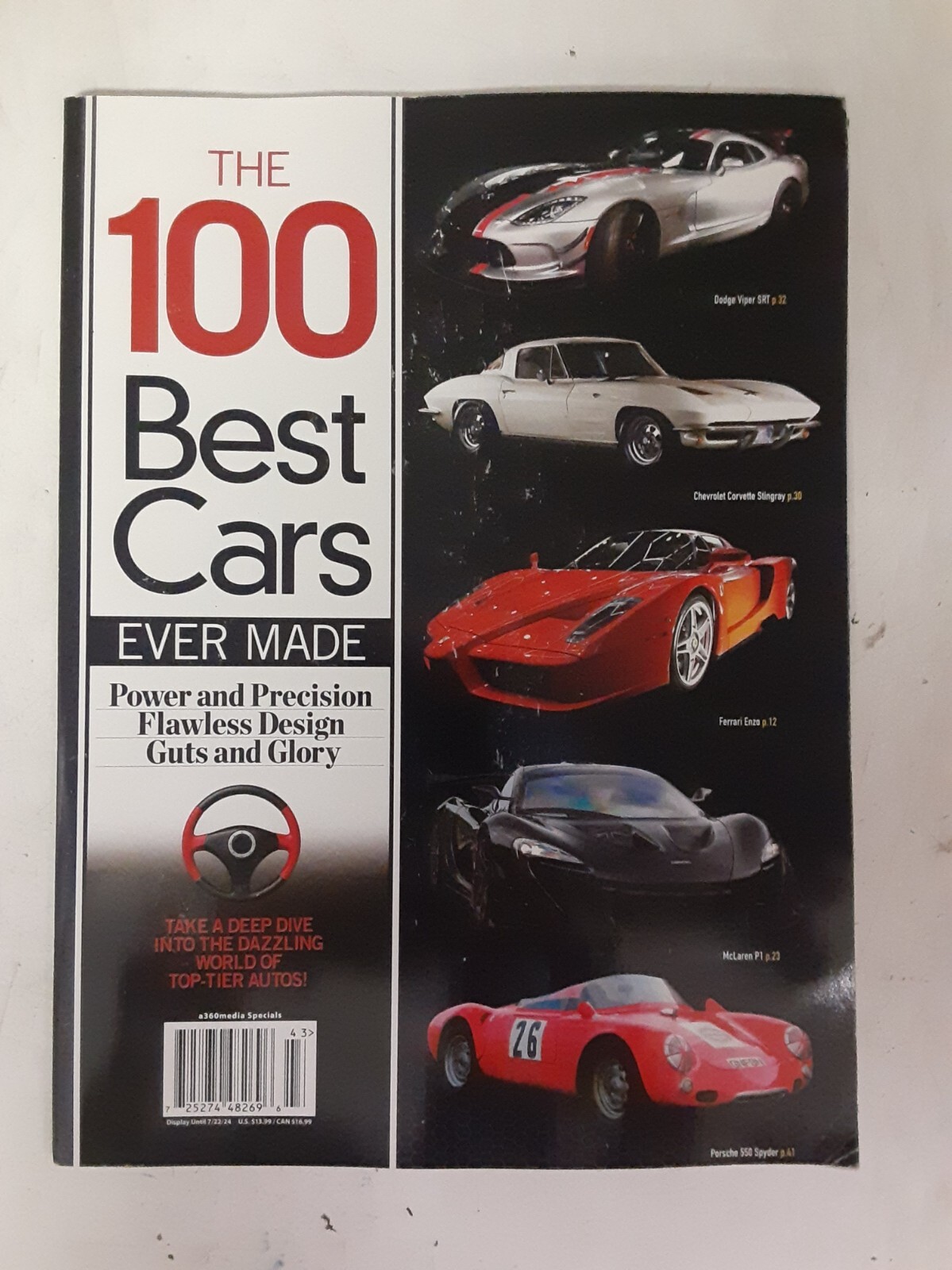 The 100 Best Cars Ever Made - Power and Precision 2024 Magazine | eBay