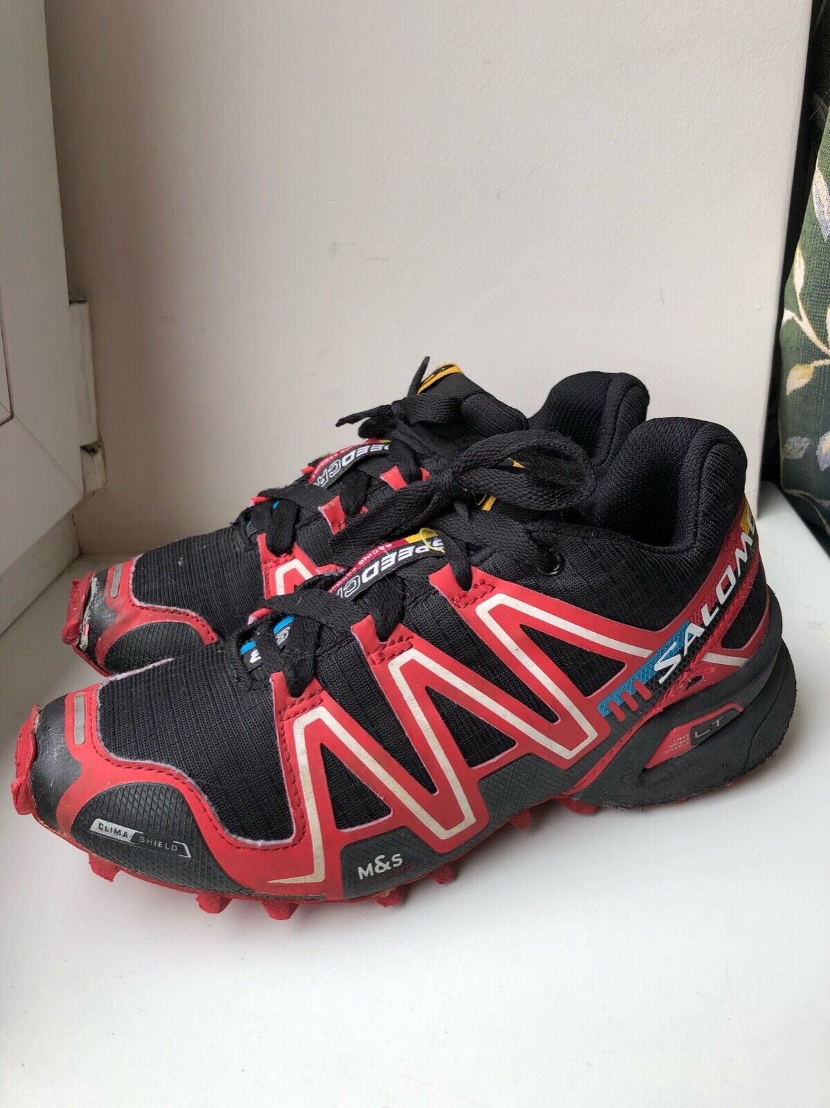 Salomon SpeedCross 3 Shoes | Men 5 | No. 128652 | Ortholite Salomon SpeedCross 3 Shoes | Men 5 | No. 128652 | Ortholite