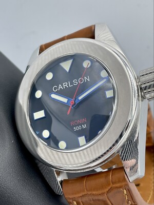 New Carlson Ronin Damascus Steel 500m Diver Swiss Automatic 47mm Kaventsmann VDB