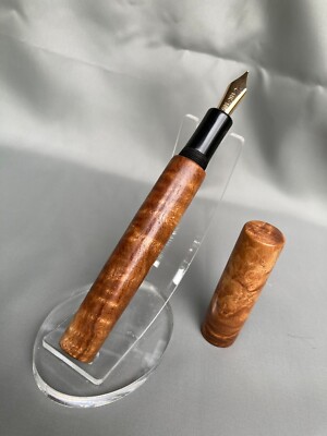 MASORA JP Woodworking studio Handmade [Kanga] M Nib Bock 14K gold Fountain Pen