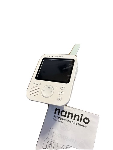 nannio Hero3 Video Baby Monitor with Night Light Vibration