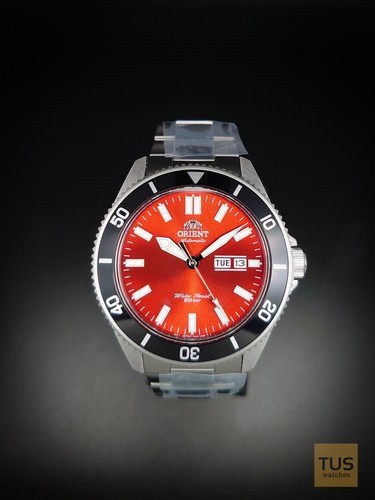 Orient Kano Red Dial Automatic RA-AA0915R19B 200m Men's Watch | eBay