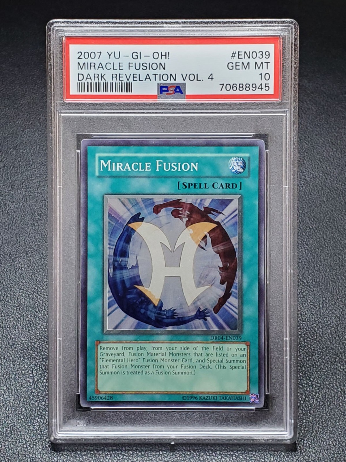 ミラクル・フュージョン DR04 スーパー 英語 2007 Yugioh DR04