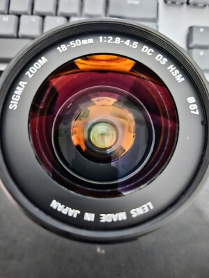 Sigma 18-50mm f/2.8-4.5 HSM OS AF ASP DC Lens For Sony