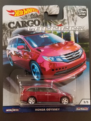 hot wheels cargo carriers honda odyssey