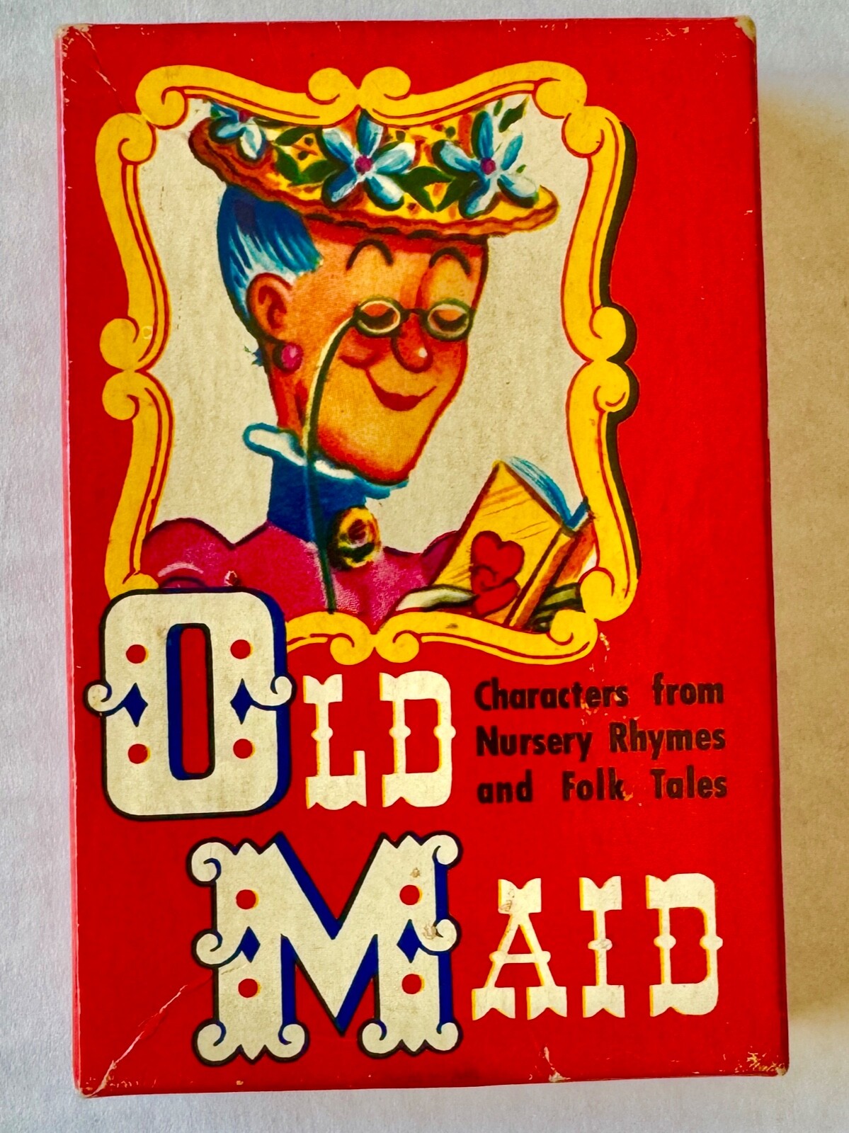Vintage 1950s Old Maid Card Game,Black Sambo & Other Nursery Rhymes Cards | eBay for Free Printable Old Maid Cards