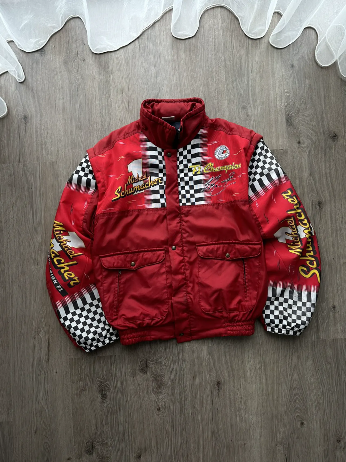 VTG Racing Jacket Formula1 Michael Schumacher | eBay VTG Racing Jacket Formula1 Michael Schumacher | eBay
