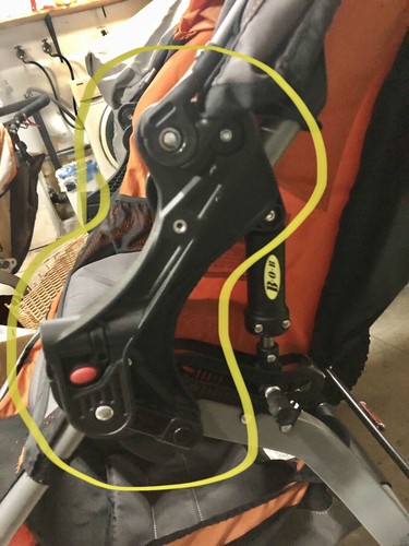 BOB Revolution Single Stroller - BK1002 Left Hinge Accessory Assembly 2011-2015