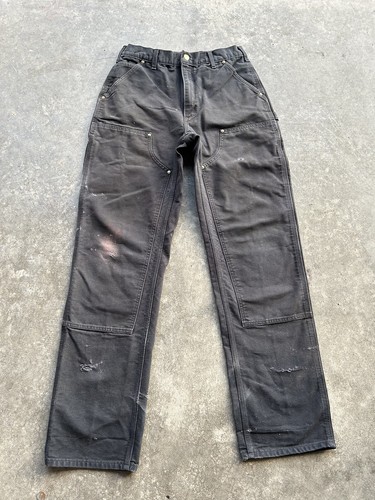 carhartt double knee 32×20 AKO ボロ Carhartt double knee Pants Front Jeans 32 x 29 Logger