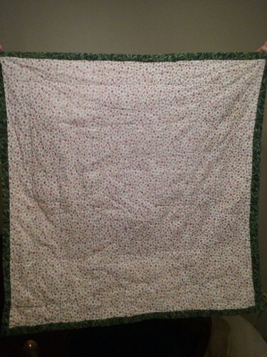 vintage handmade baby play quilt stuffed animals letters