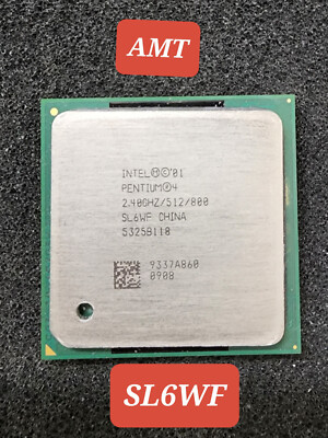 SL6WF Intel Pentium4 2.40GHz 512KB Cache 800MHz FSB 66.2W CPU Processor
