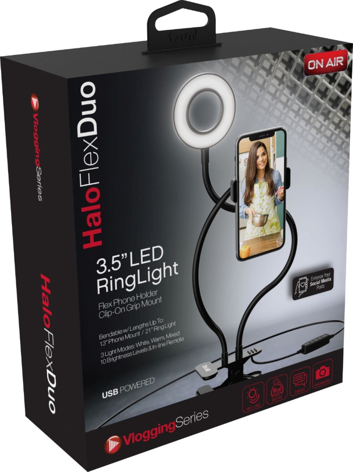 TZUMI 7327 Perfect for: Podcasting, Studio Recording, Video Conferencing, Online