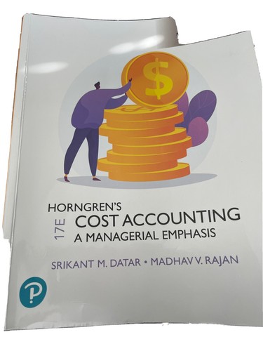 Horngren's Cost Accounting, Global Edition 17 ed | eBay