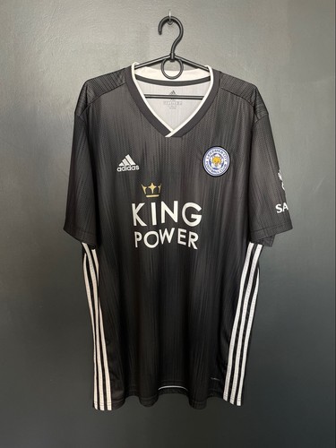 adidas Leicester City シャツ Lサイズ LEICESTER CITY jersey King Power shirt adidas 2018 gray