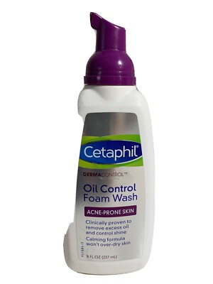 Cetaphil Pro Dermacontrol Oil Removing Foam Wash, Face Wash For Oily Skin 8Oz 1G