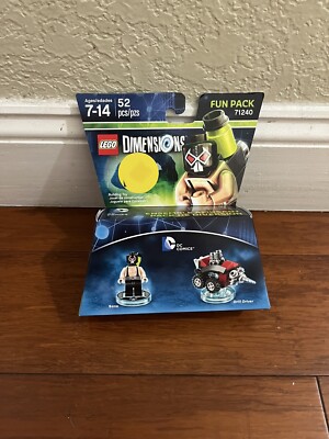 Lego Dimensions Toy 52pcs Bane drill driver Fun Pack Set 71240 New Sealed