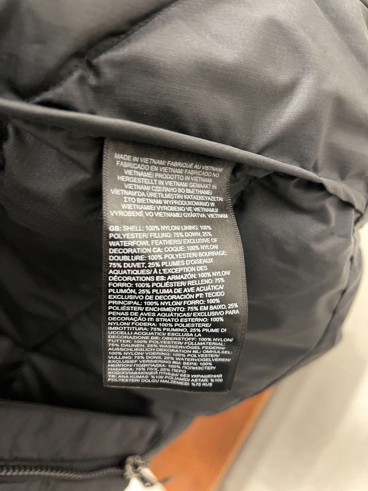 Womens The North Face Minoqua Insulated Puffer Jacket 550-Down TNF Black