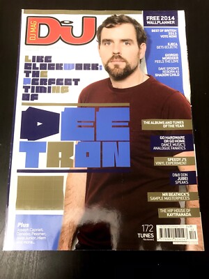 DJ Magazine 2013 DEETRON Axel Boman DAVE SPOON Giorgio Moroder JUBEI Eric Volta