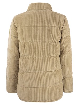 Pre-owned Patagonia Corduroy Jacket In Beige