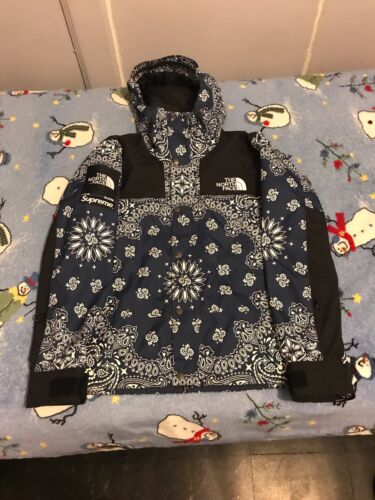 Supreme X TNF Bandana Jacket Red