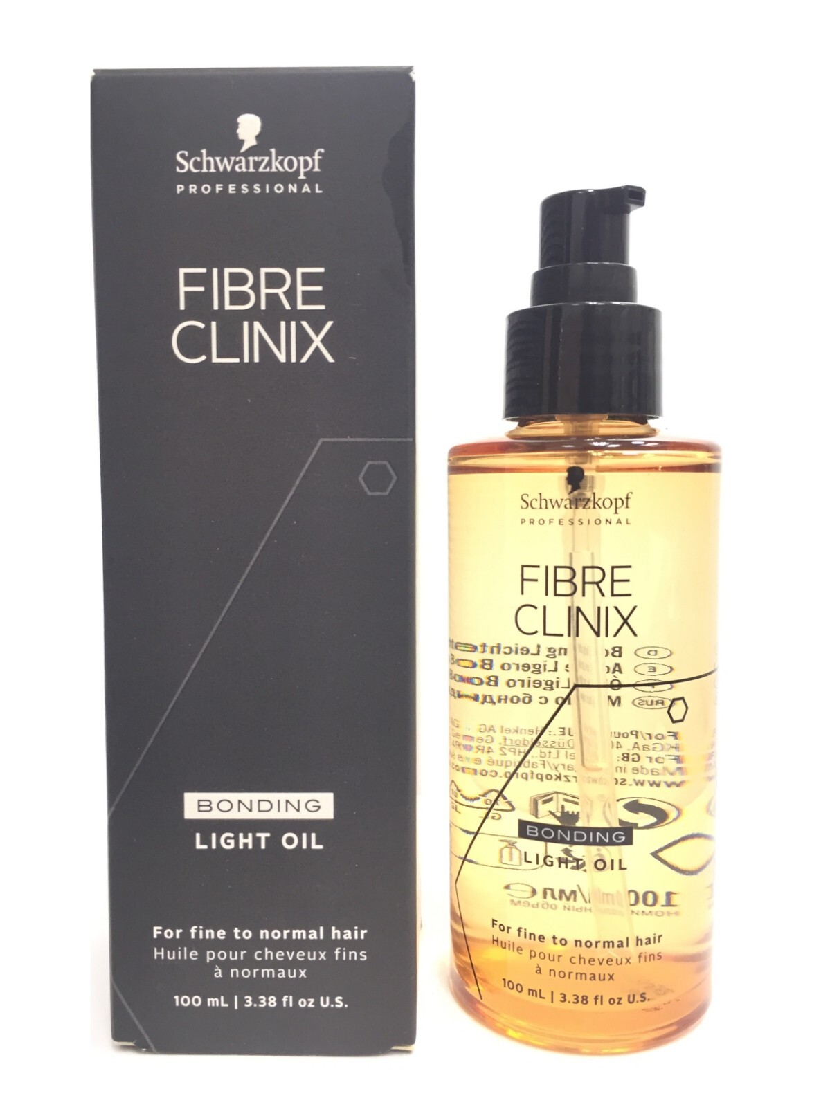 Schwarzkopf Fibre Clinix Bonding Light Oil, 3.38 oz | eBay