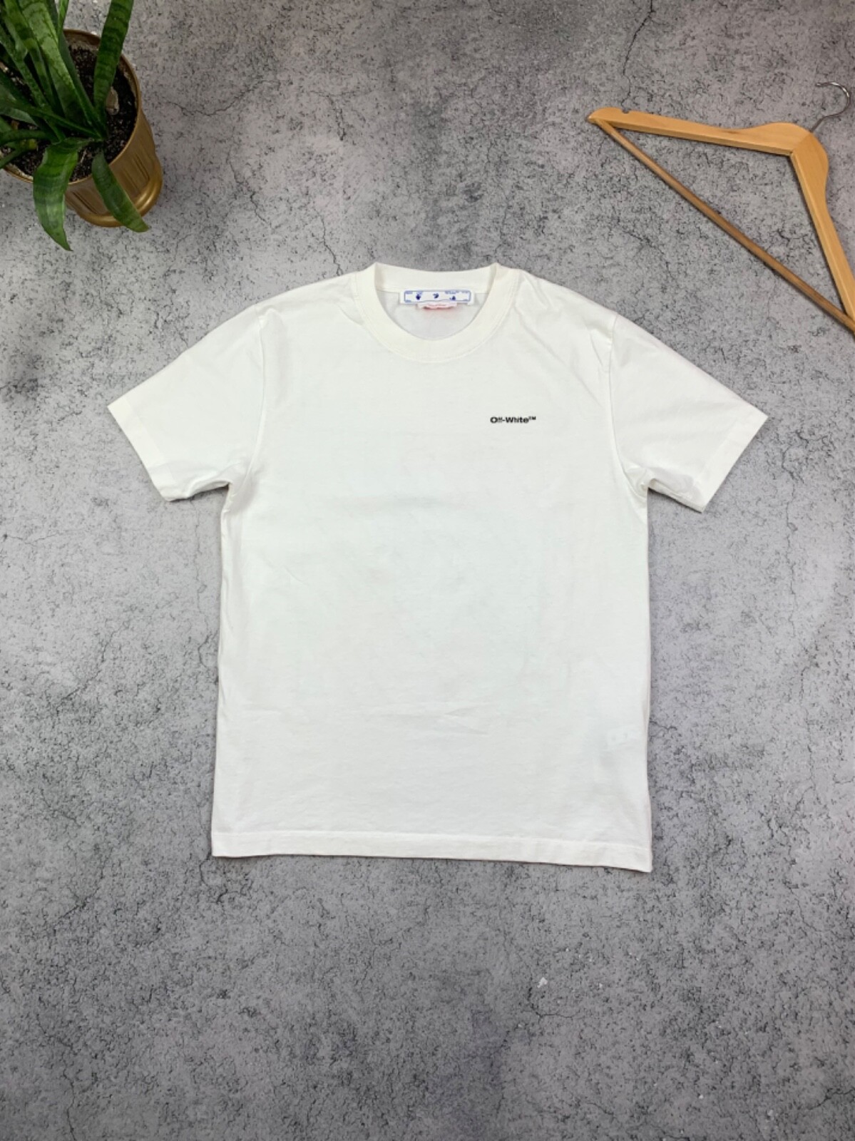 off-white Tシャツ Off-White c/o Virgil Abloh Cotton Est' 13 T-shirt in Black