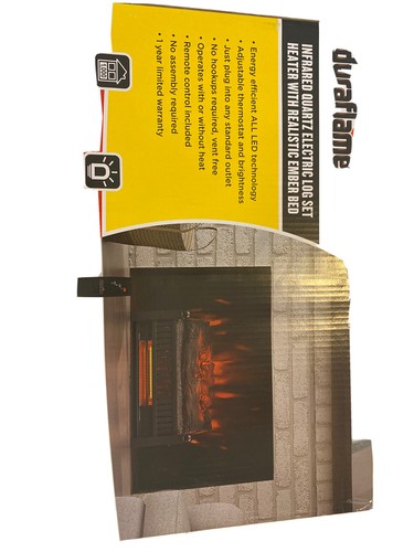 Heater 3d Flame Stove 1500w With Infrared Remote