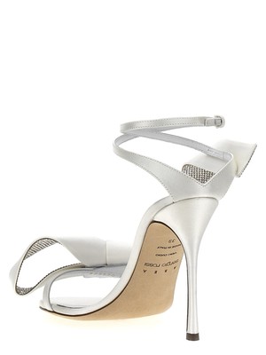 Pre-owned Sergio Rossi X Area 'area Marquise' Sandals In White