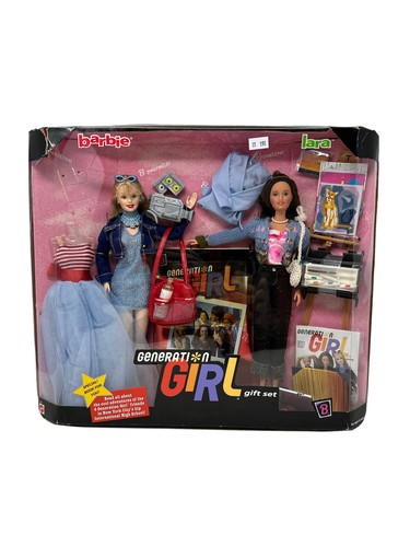ゲーム・おもちゃ・グッズ The shopgirl Barbie Doll Generation Girl Barbie And Lara Gift Set Two Doll Lot Book
