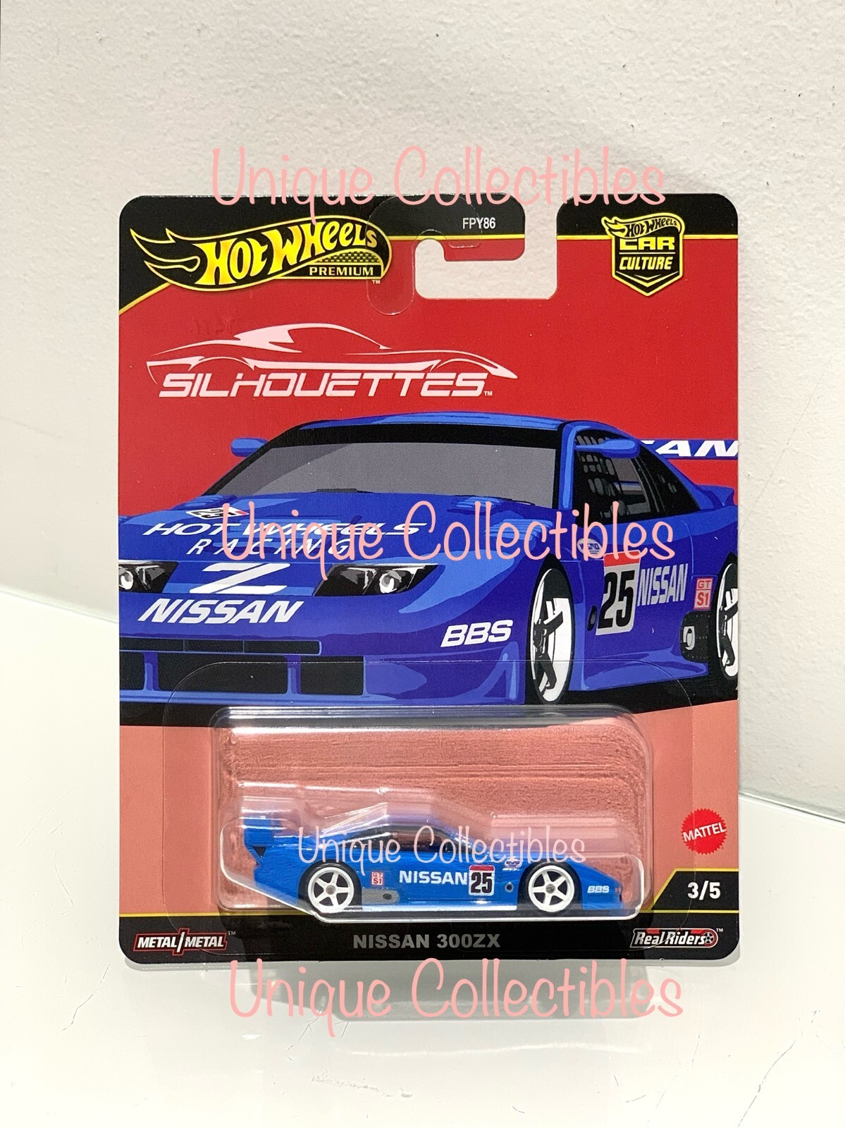 Hotwheels セット11 Hot Wheels Premium Car Culture Silhouettes Nissan 300ZX 3/5