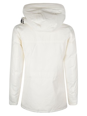 Pre-owned Woolrich Ramar Arctic Parka In White