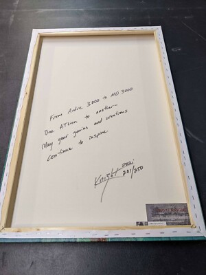 Wolf Painting Native American Indian artwork Stretched Canvas Giclee Print