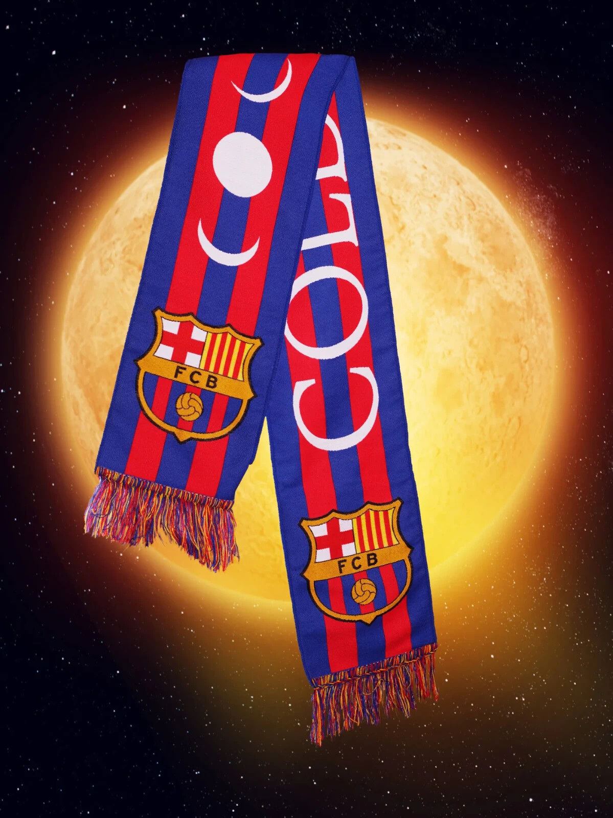 チ*ク様 【正規品】限定版 FC Barcelona x Coldplay タオ FC BARCELONA X COLDPLAY