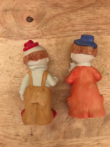 Vintage Lot Of 2 Sophia- Ann Clown Figurines